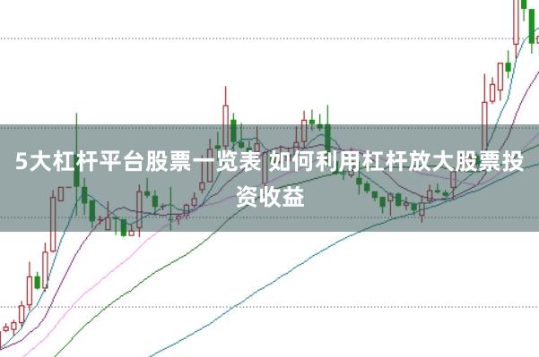 5大杠杆平台股票一览表 如何利用杠杆放大股票投资收益